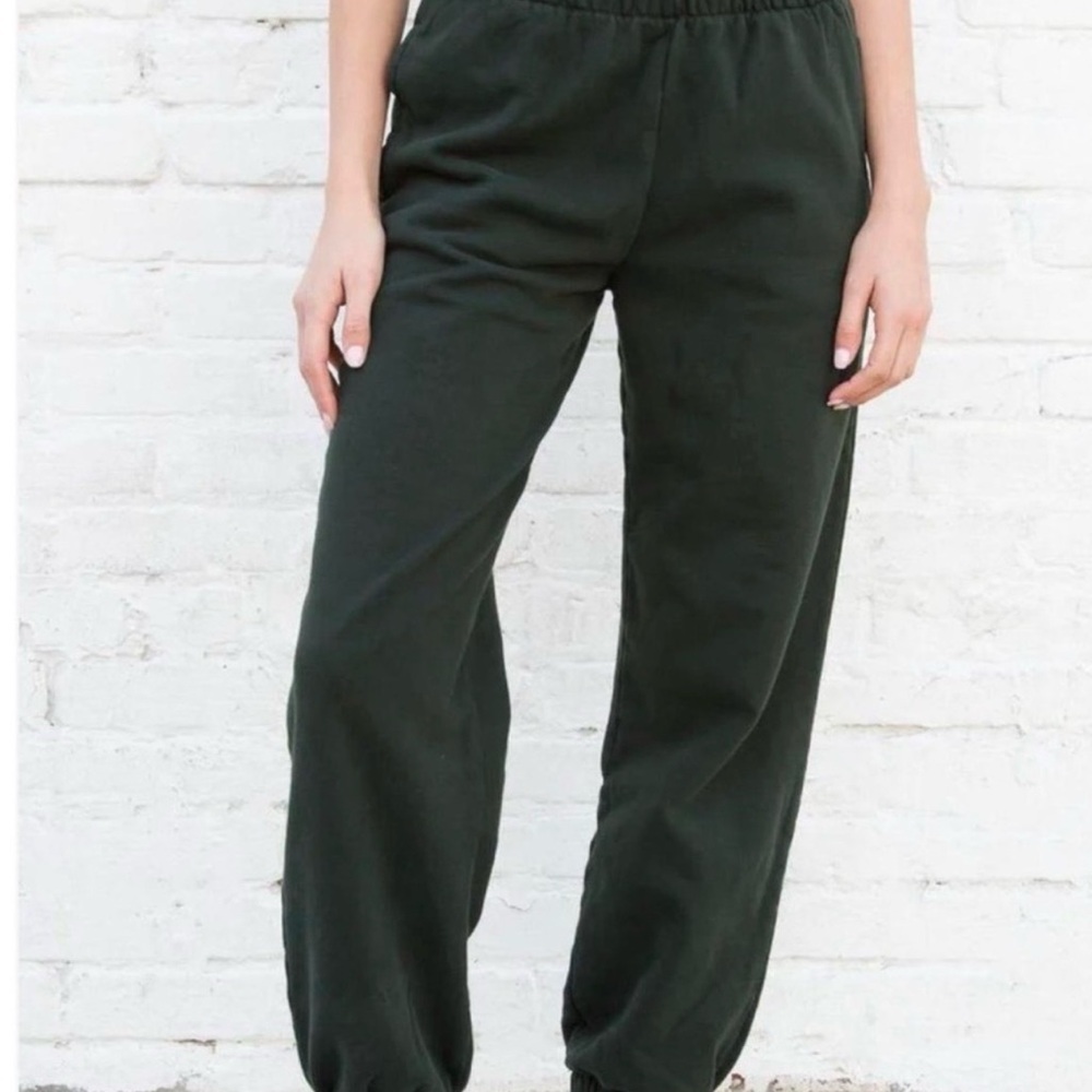 Brandy Melville Dark Green Joggers